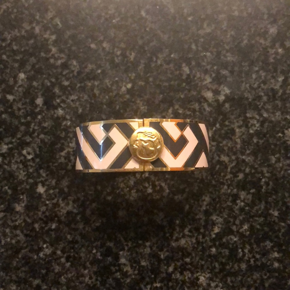Spartan 449 cuff bracelet with gold accents